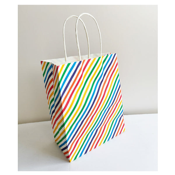 Rainbow Kraft Paper Bag Medium