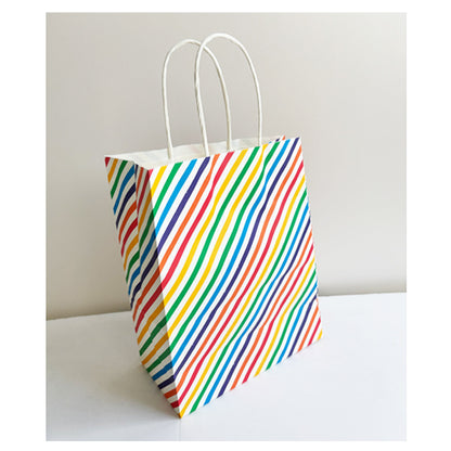 Rainbow Kraft Paper Bag Medium