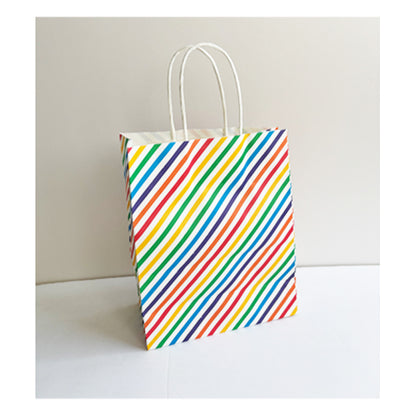Rainbow Kraft Paper Bag Medium