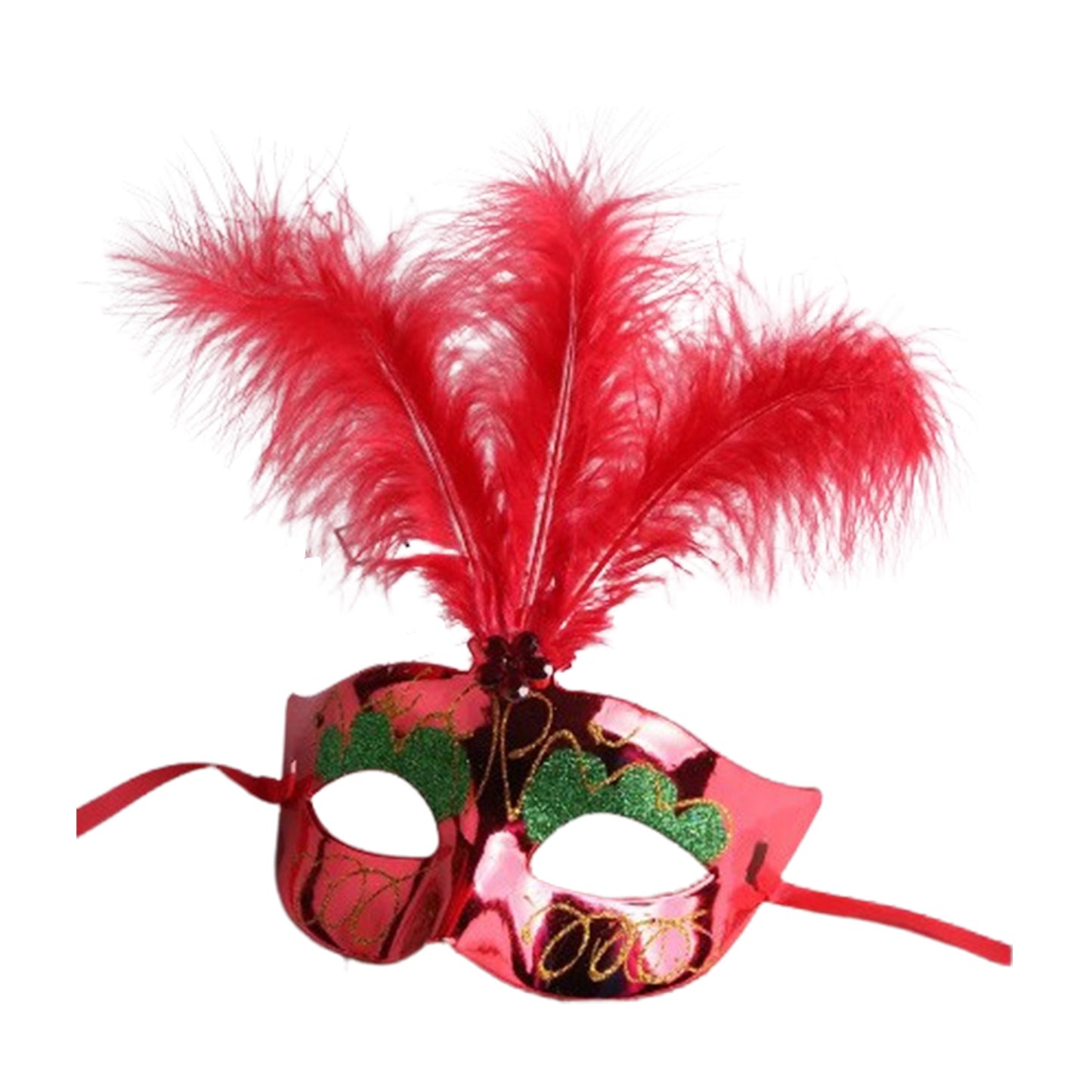 Feather Masquerade Mask