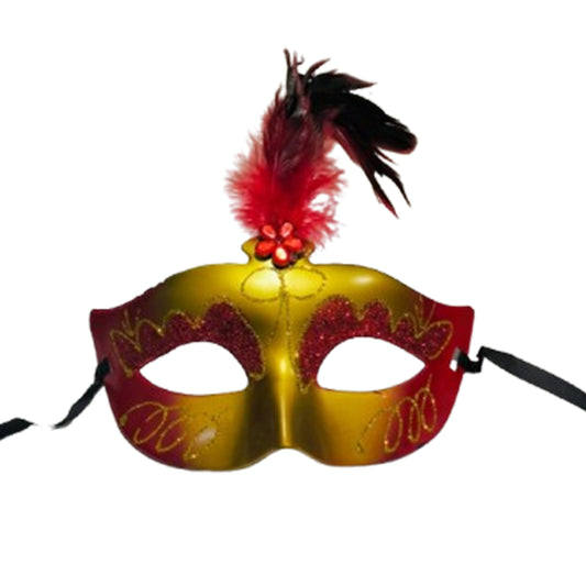 Feather Masquerade Mask