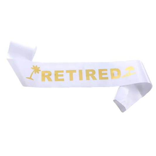 Retired Sash White