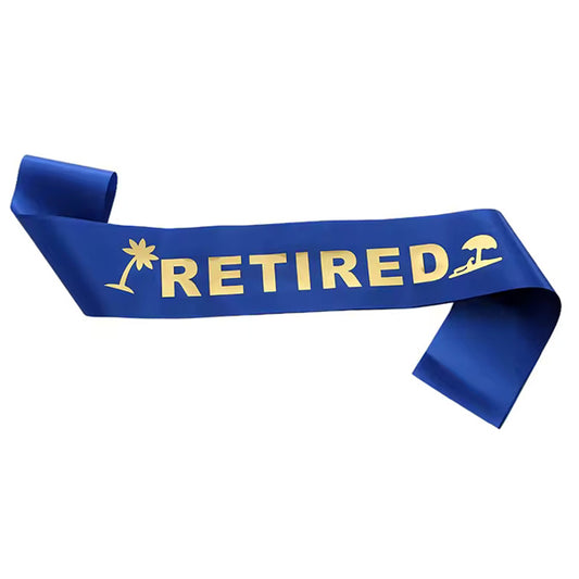 Retired Sash blue