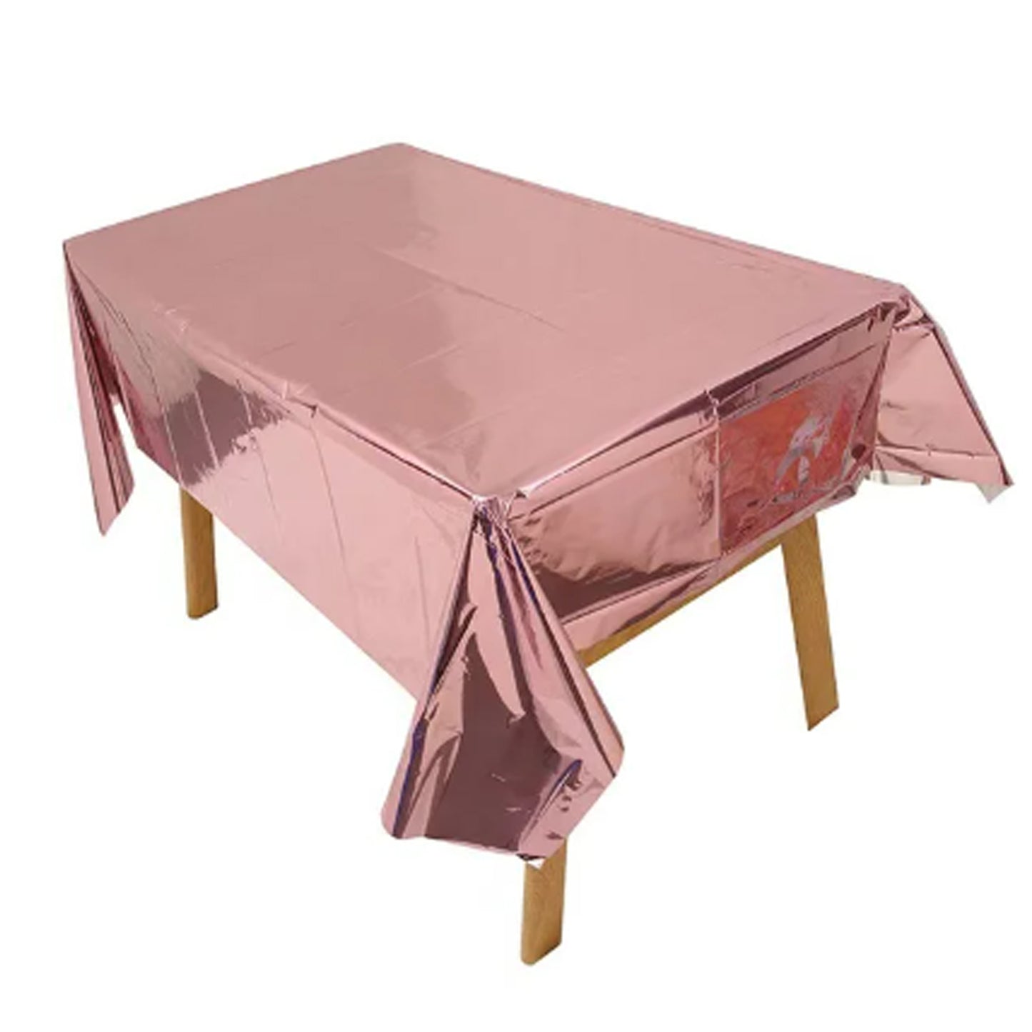 Metallic Plastic Table Covers