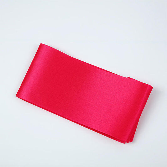 Hot Pink Satin Blank Sash