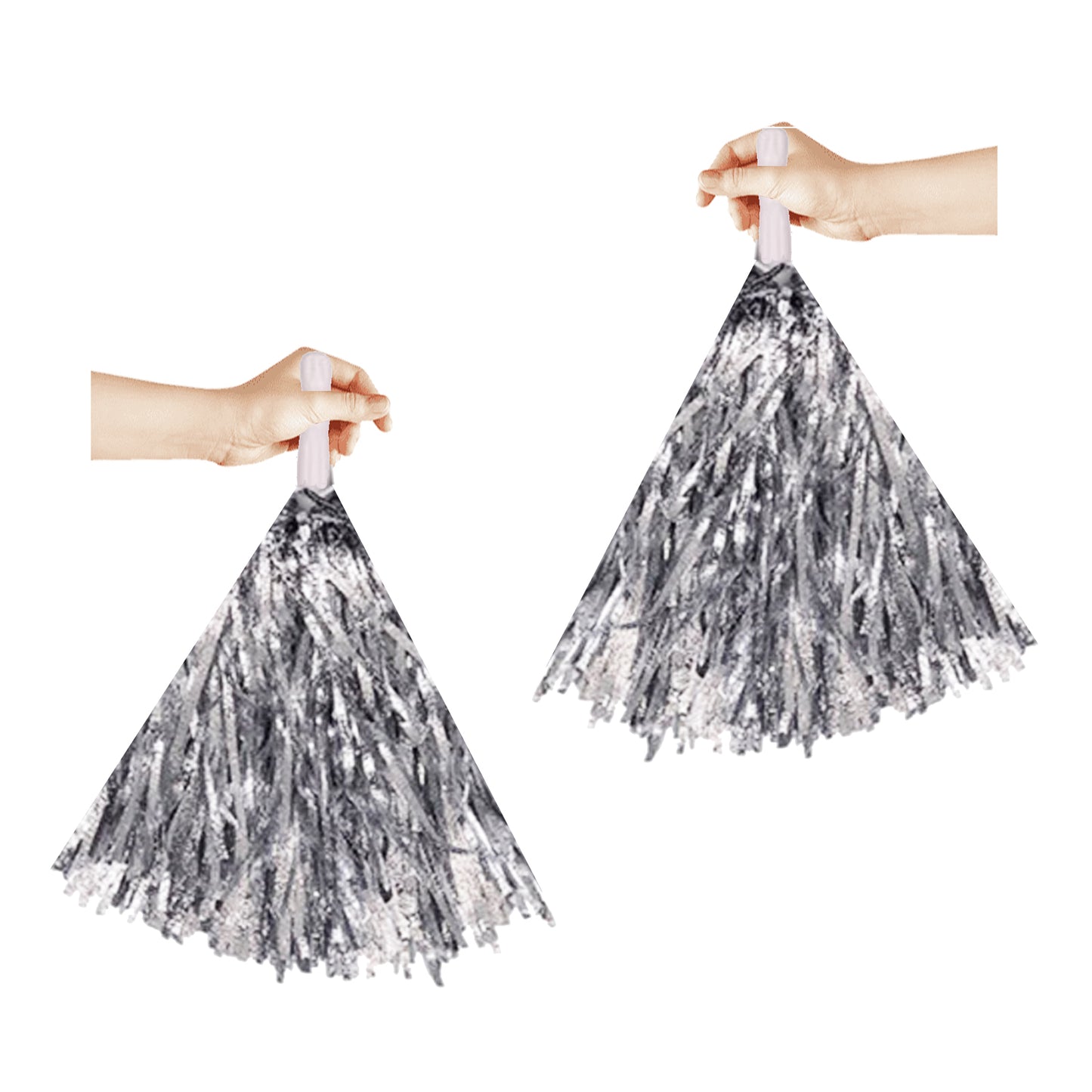 Cheerleading Pom Poms Thick & Thin Volume