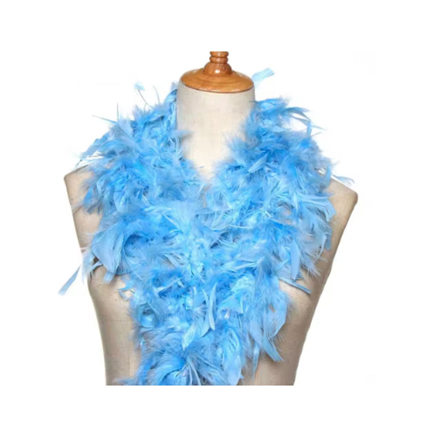 Light Blue Feather Boa