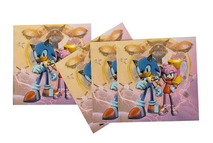 Sonic Pink Theme Napkin