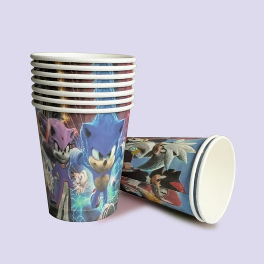 Sonic Pink Theme Paper Cup