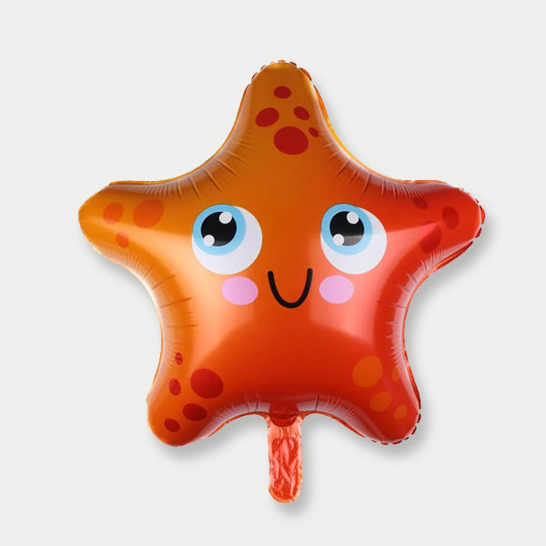 Star Fish Foil Balloon