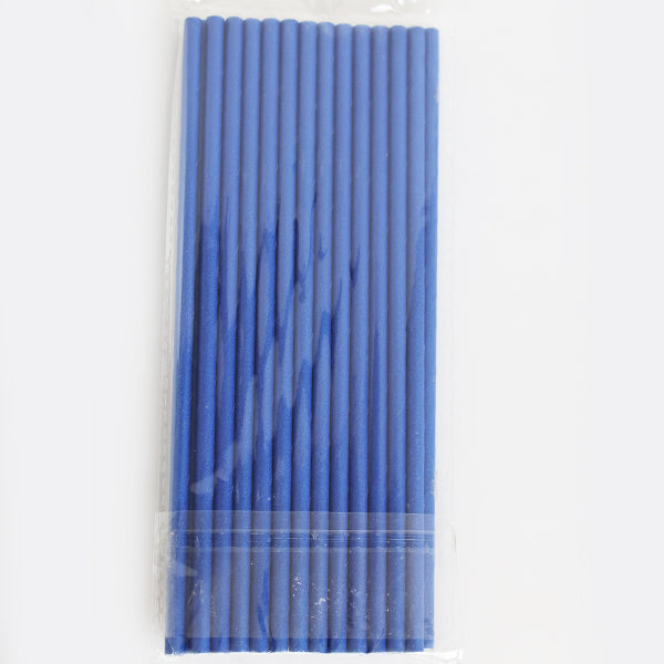 Dark Blue Paper Straws