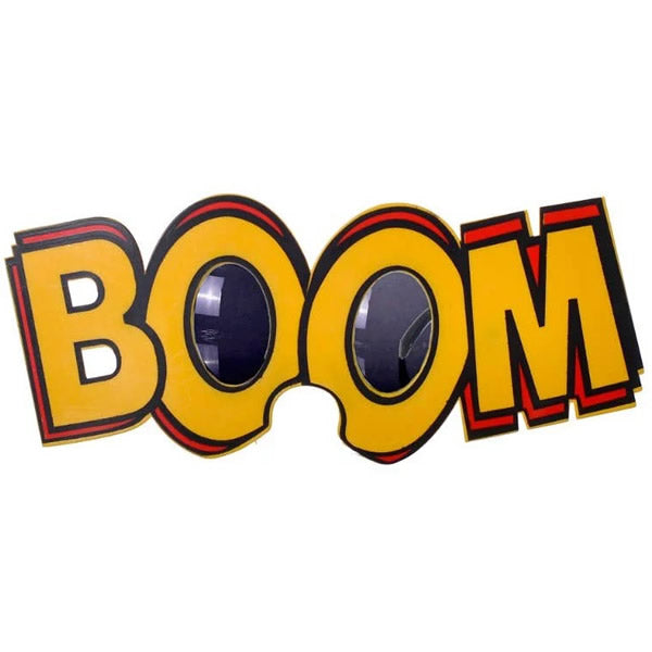 Pop Culture Novelty Boom Sunglasses Cosplay Costume Glasses