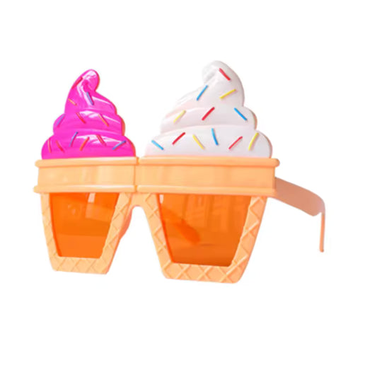 Ice Cream Funny Glasses