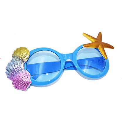 Starfish Shell Funny Glasses