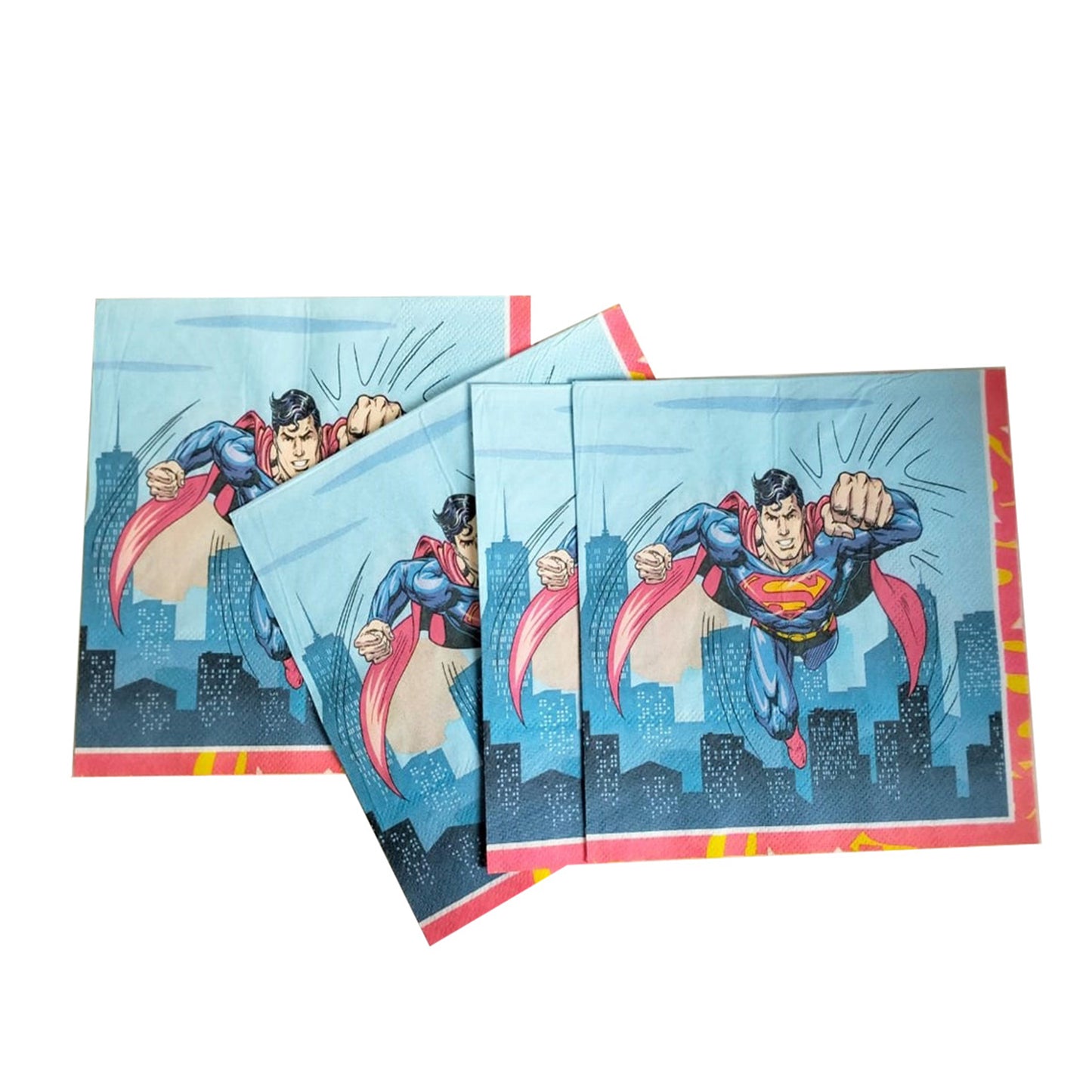 Super Man Paper Napkins