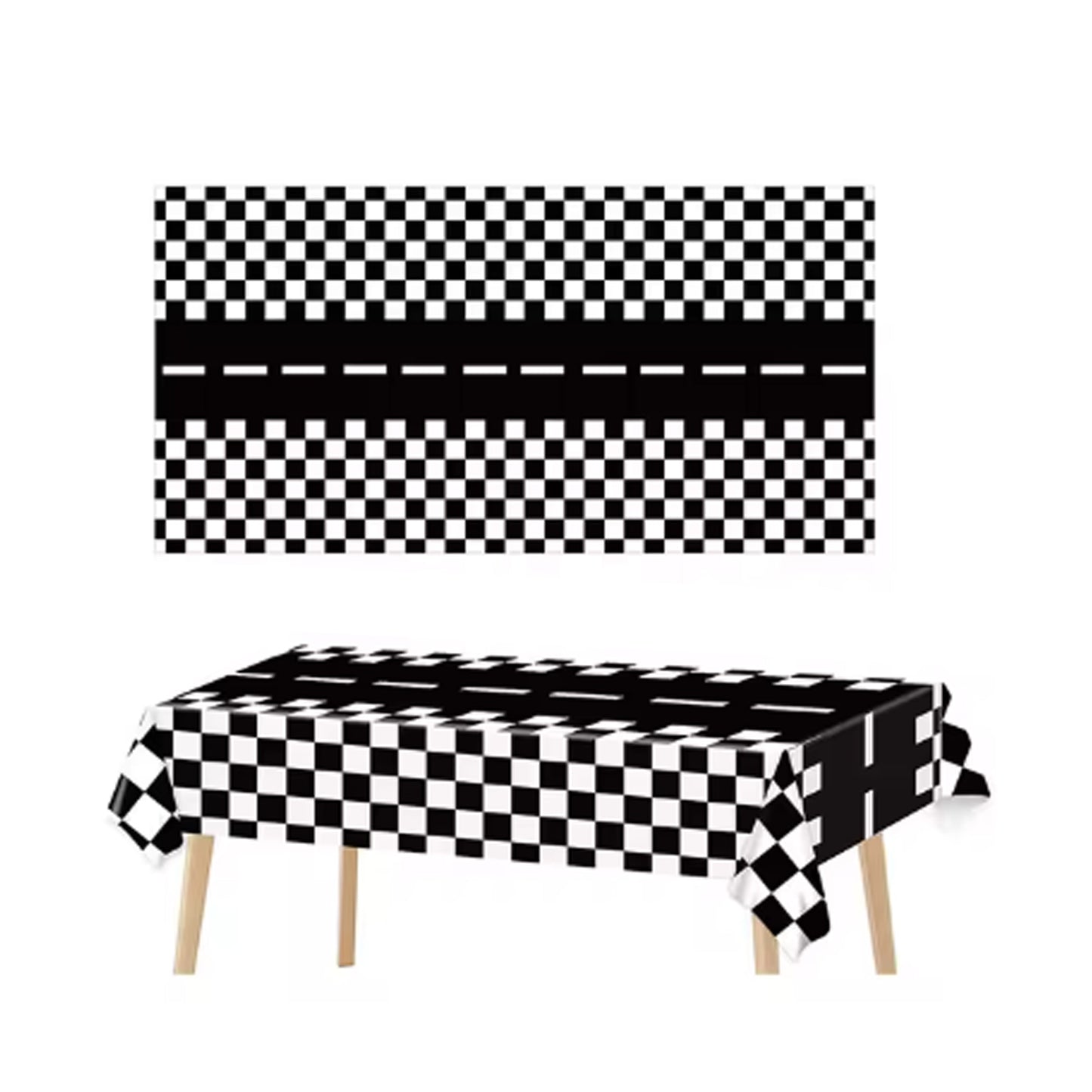 Racing Theme Table Cover