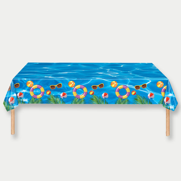 Pool Party Theme Tablecover