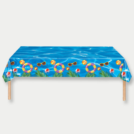 Pool Party Theme Tablecover