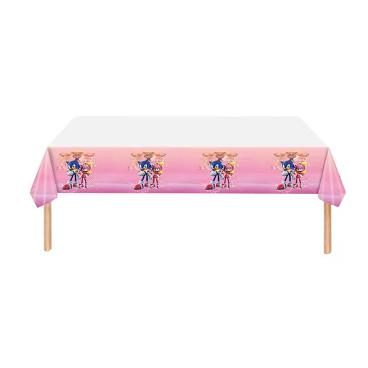 Sonic Pink Theme Table cover