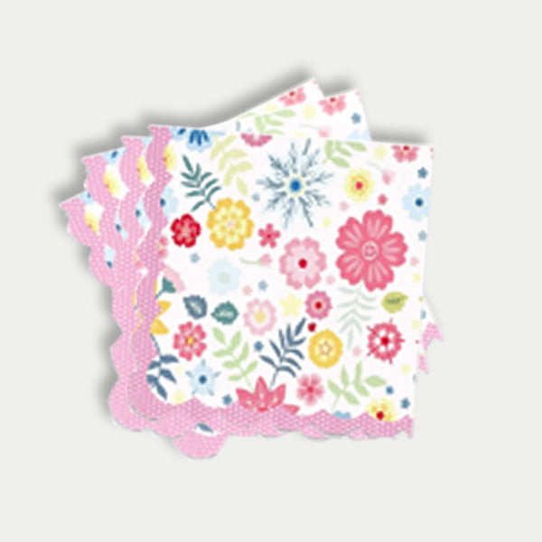 Tea Party Theme Paper Napkins