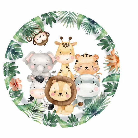 Jungle / Safari Paper Plates