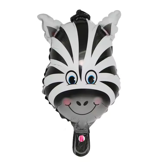 Zebra Foil Balloon