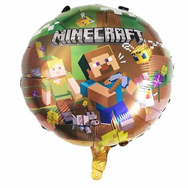 Minecraft Foil Balloon