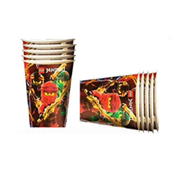 Lego Ninjago Paper Cups
