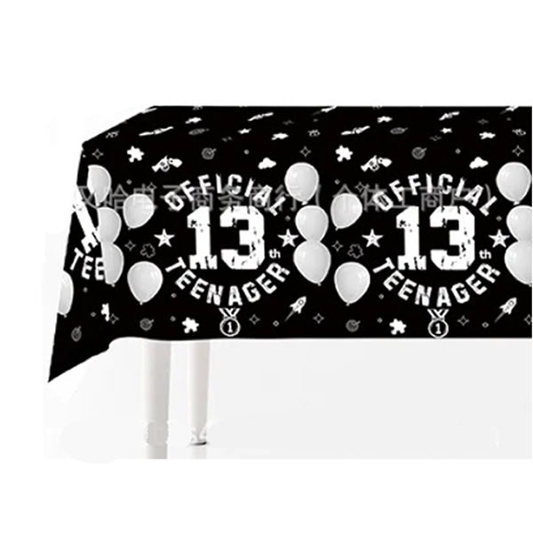 13th Birthday Tablecover