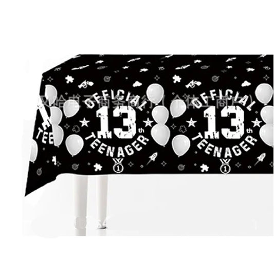13th Birthday Tablecover