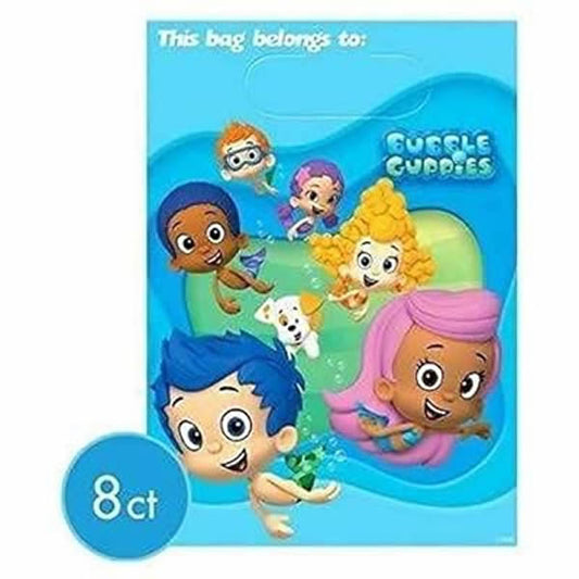Bubble Guppies Plastic Loot Bags