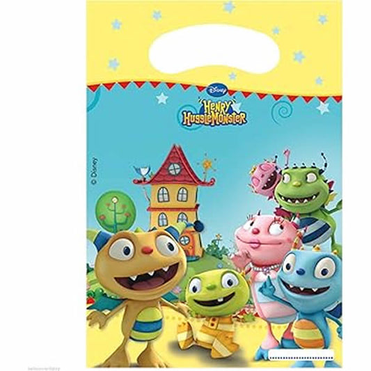 Henry Hugglemonster Plastic Loot Bags