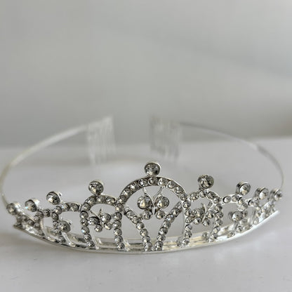 Silver Metal Tiara S7