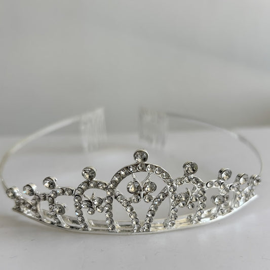 Silver Metal Tiara S7