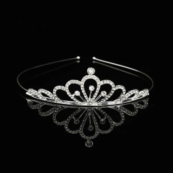 Silver Metal Tiara S8