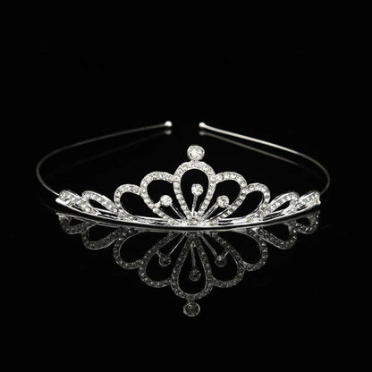 Silver Metal Tiara S8