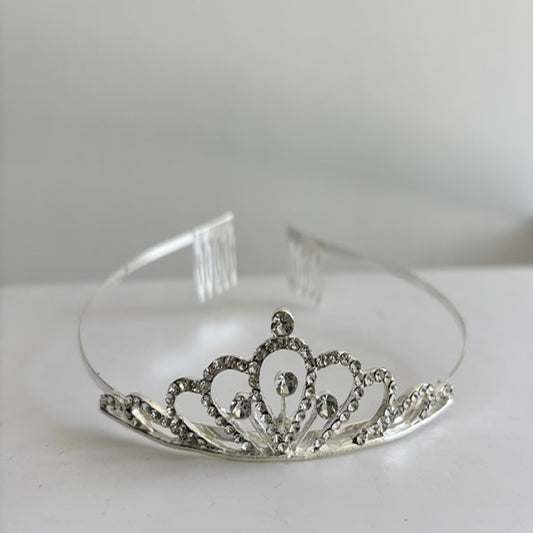 Silver Metal Tiara S8