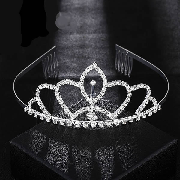 Silver Metal Tiara S9
