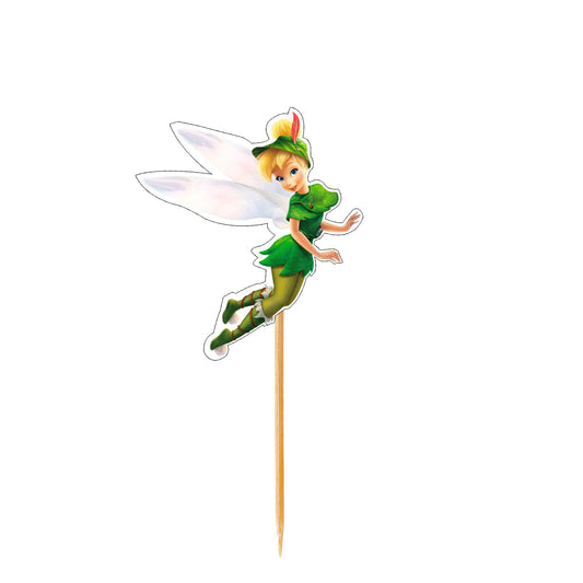 Tinkerbell Cup Cake Topper