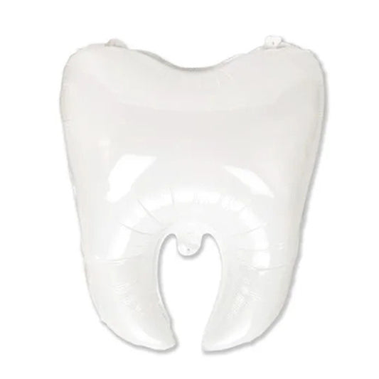 White Tooth Foil Balloon