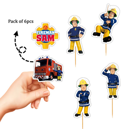 FireMan Sam Cake Topper