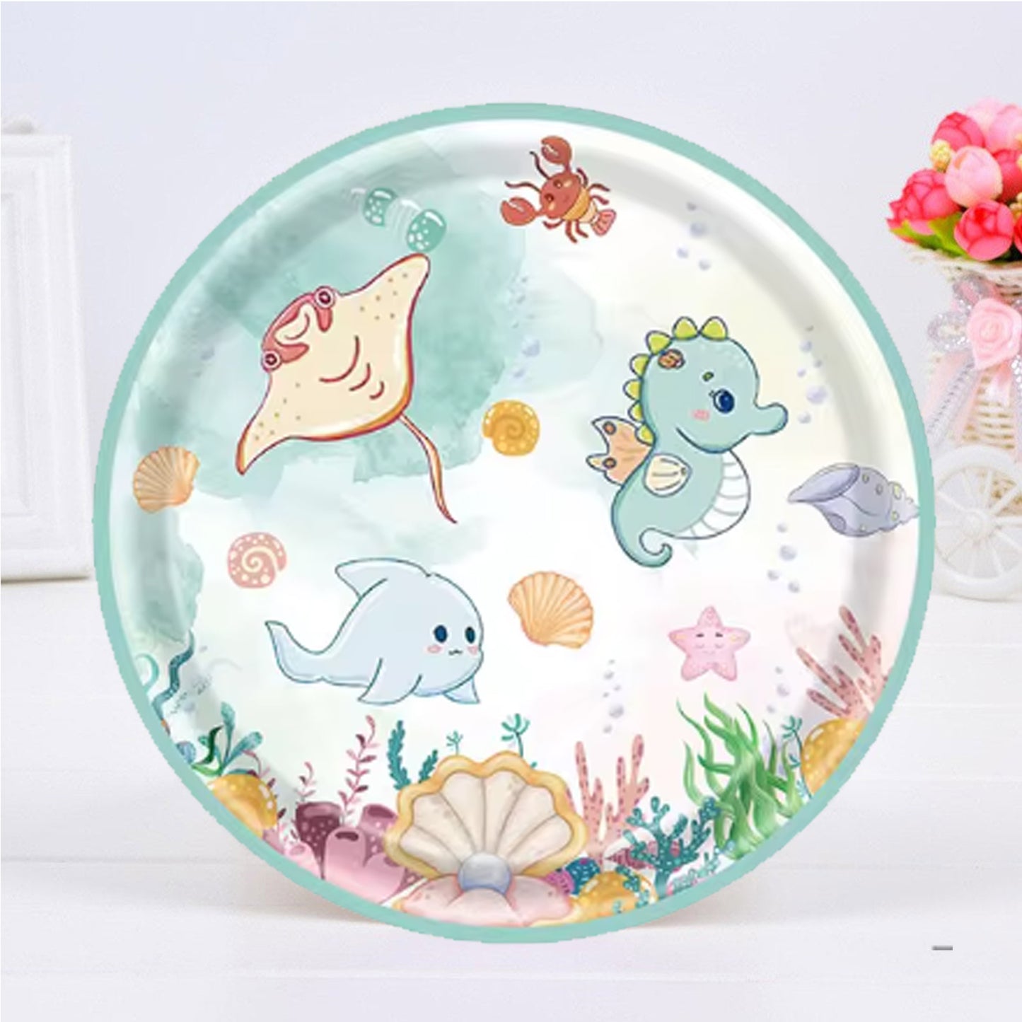 Under The Sea Paper Plate