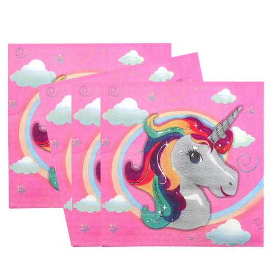 Unicorn Theme Napkin