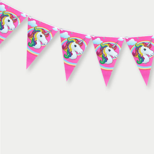 Unicorn Theme Pennant Banner