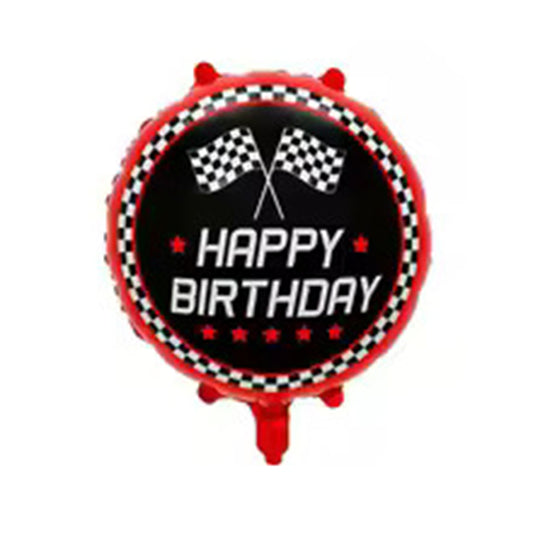 Racing foil balloon