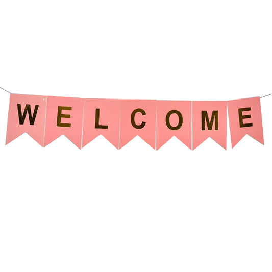 Welcome Banner (Peach)