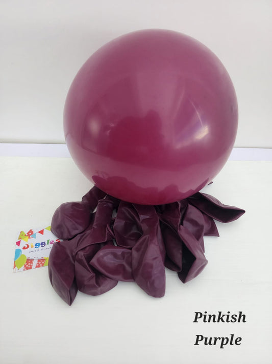 Retro Pinkish Purple Balloons