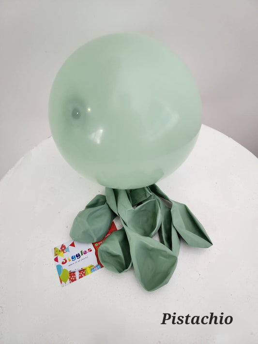 Retro Pistachio Balloons