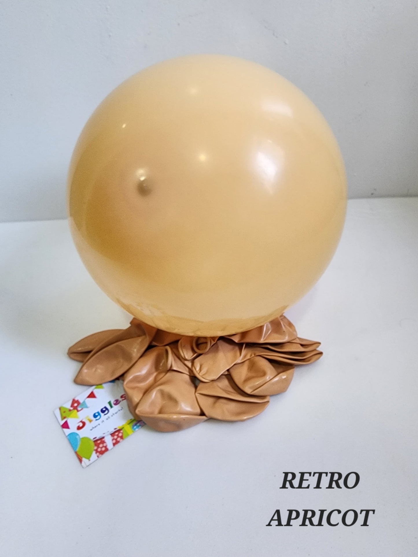 Retro Apricot Balloons