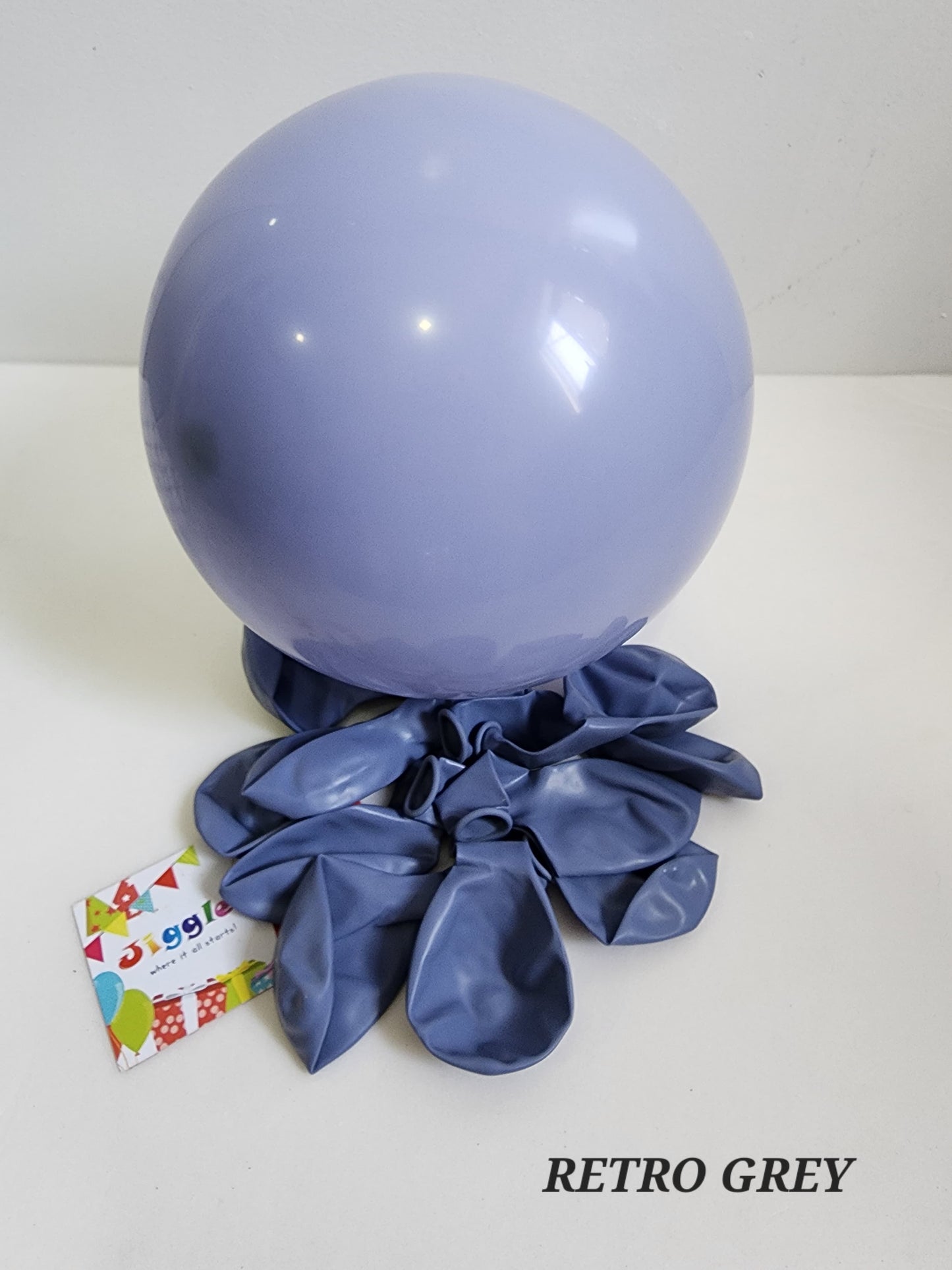 Retro Gray Balloons